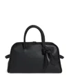 Jacquemus Le Petit Turismo Grain Leather Bag In Black
