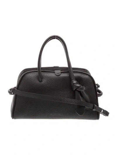 Pre-owned Jacquemus Leather Le Turismo Small W/ Tags In Black