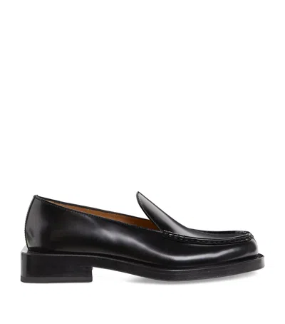 JACQUEMUS LEATHER LOAFERS