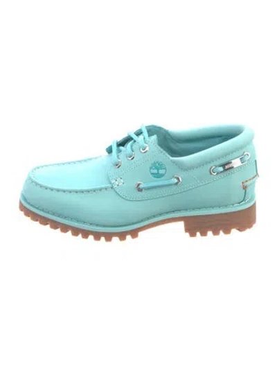 Pre-owned Jacquemus Leather Loafers In Blue