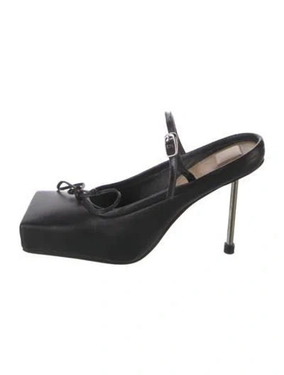 Pre-owned Jacquemus Leather Pumps In Black