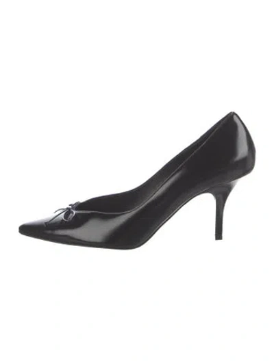 Pre-owned Jacquemus Leather Pumps In Black