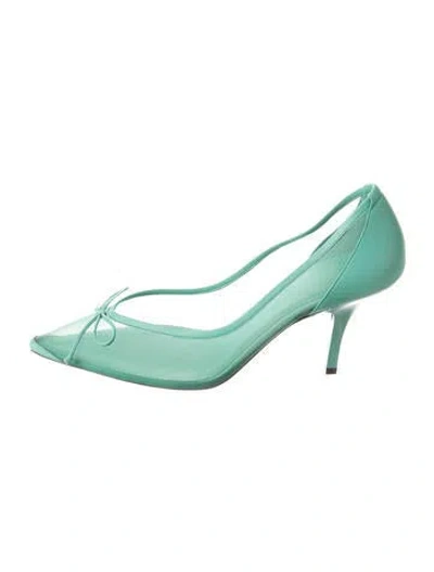 Pre-owned Jacquemus Leather Pumps In Green