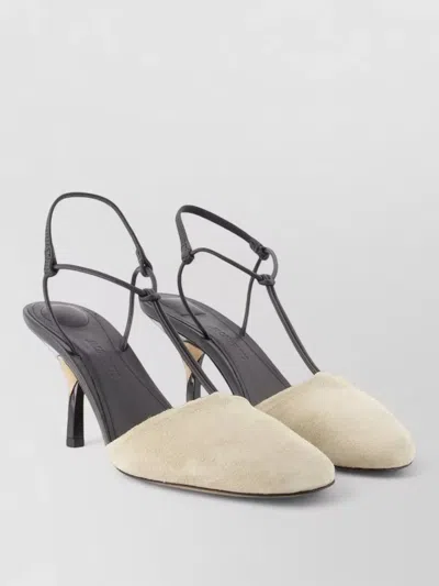 Jacquemus Les Sandales Pina Slingback Heel In Multi