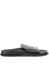 Jacquemus Leather Mocassin Sandal