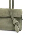 Jacquemus Leather Shoulder Bag In Blue