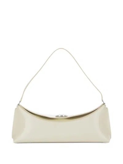 Jacquemus Leather Shoulder Bag In Neutral