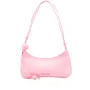 Jacquemus Bisou Perle Leather Shoulder Bag