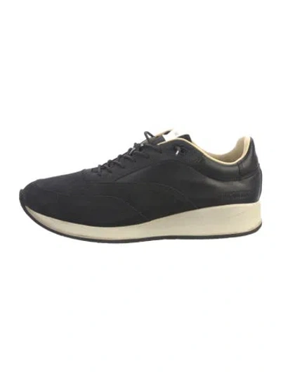 Pre-owned Jacquemus Leather Sneakers In Blue