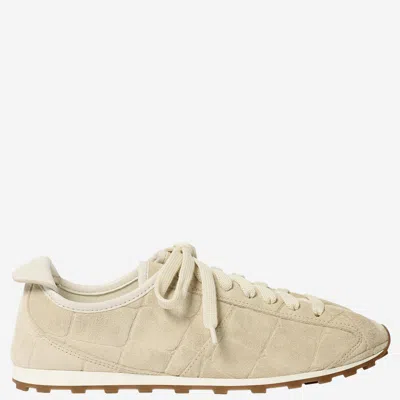 Jacquemus Leather Sneakers In Nude