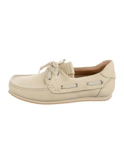 Pre-owned Jacquemus Leather Sneakers In Yellow