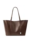 Jacquemus Double Handle Shoulder Bag In Brown