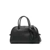 Jacquemus Le Petit Turismo Leather Top Handle Bag In Black