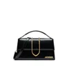 Jacquemus Le Grand Bambino Glossed Leather Top Handle Bag