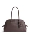 Jacquemus Le Turismo Shoulder Bag Knotted Detail Leather In Brown