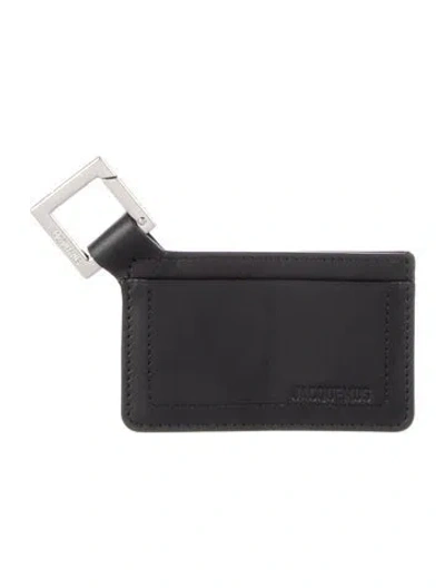 Pre-owned Jacquemus Leather Wallet In Blue