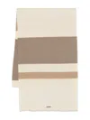 Jacquemus L'echarpe Arazzo Scarf In Neutrals