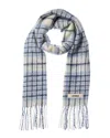 Jacquemus L'écharpe Carro Mohair & Wool-blend Scarf In Blue