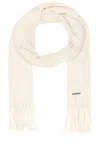Jacquemus L'echarpe Carro In Off White