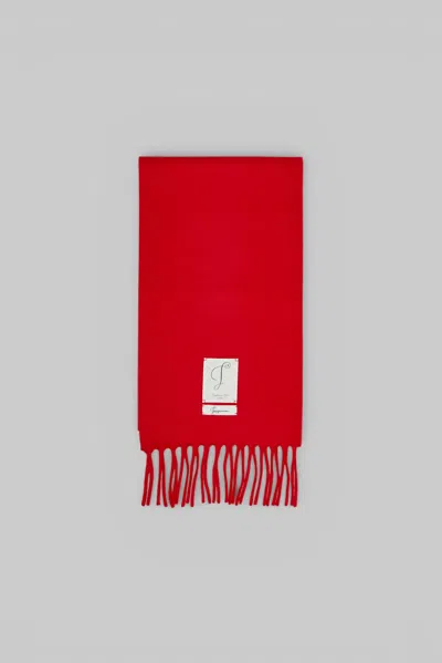 Jacquemus The Cavallo Scarf In Red