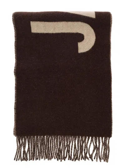 Jacquemus Scarves In Brown/neutrals