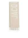 Jacquemus L Echarpe Two-tone Scarf In Nude & Neutrals
