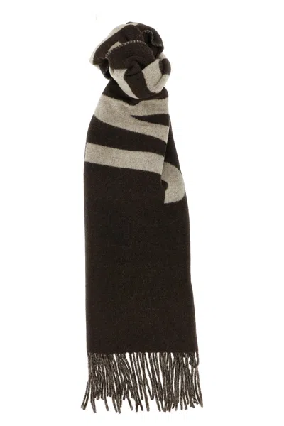Jacquemus 'l'echarpe ' Scarf In Brown
