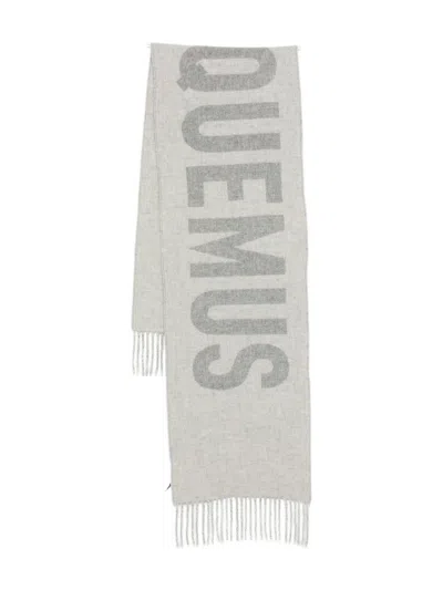 Jacquemus L'echarpe  Scarf In Gray