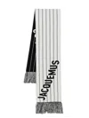 Jacquemus Fringed Scarf In White