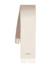 Jacquemus Womens Multi-beige The Moisson Wool-blend Scarf In Multi