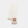 Jacquemus Neutral Logo Jacquard Scarf