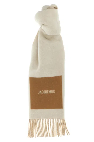 JACQUEMUS 'L'ECHARPE ROND CARRÉ' SCARF