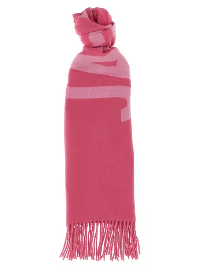 Jacquemus 'l'echarpe ' Scarf In Burgundy