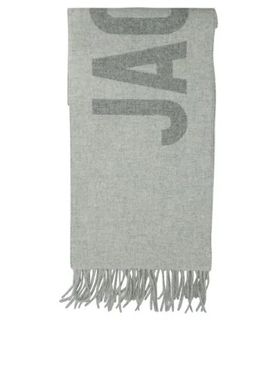 Jacquemus "l'echarpe" Scarf In Gray