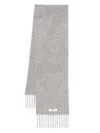 Jacquemus L'echarpe Scarf In Grey