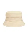 Jacquemus L'enfant Cotton Bucket Hat In Neutrals