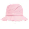 Jacquemus L'enfant Frayed Hem Bucket Hat In Pink