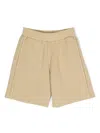 Jacquemus L'enfant Le Camargue Cotton Shorts In Neutrals