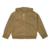 Jacquemus L'enfant Le Camargue Cotton Zip-up Hoodie In Beige