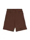 Jacquemus L'enfant Le Short Camargue Cotton Shorts In Brown