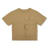 Jacquemus L'enfant Logo Embroidered Crewneck T-shirt In Beige