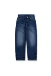 Jacquemus Kids Le De Nimes Cotton Denim Jeans In Denim