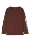 Jacquemus L'enfant Logo-stamp Cotton T-shirt In Brown