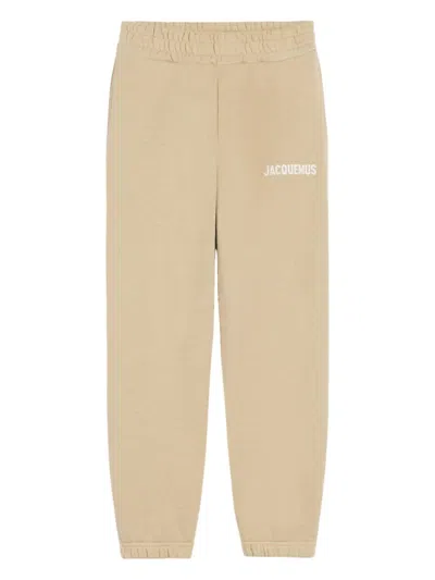 Jacquemus L'enfant Kids' The Jacquemus Track Pants In Neutrals
