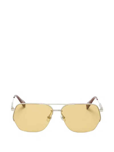 Jacquemus Les Aviador Sunglasses In Silver