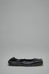Jacquemus Black Lambskin Les Ballerines Ballet Ballerinas In Black