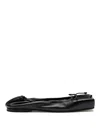 Jacquemus Flats In Black