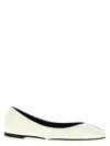 Jacquemus Les Ballerines Ovalo In Two-toned Leather Shoes In Multi