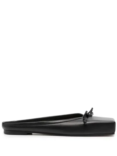 Jacquemus Ballerina Mules - Leather - Black