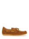 Jacquemus 'les Batto' Brown Loafers With Crocodile Effect And Logo Imprinted On The Heel In Brown